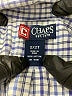 Chaps 100% Cotton Checkered-gingham Blue Long Sleeve Button-Down Shirt Size 2T - photo 3
