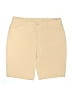 Eddie Bauer Solid Tan Khaki Shorts Size 12 - photo 1