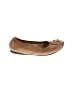 Tory Burch 100% Leather Tan Flats Size 7 1/2 - photo 1