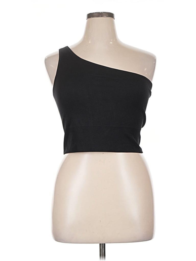 Pre-owned Athleta Active Tank Top In Black