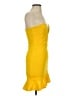 Blue Blush Yellow Cocktail Dress Size S - photo 4