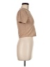 Zara Tan Short Sleeve Turtleneck Size M - photo 4