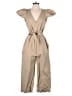 Rebecca Minkoff Solid Tan Jumpsuit Size S - photo 1