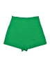 Zara Solid Green Shorts Size XS - photo 2