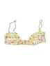 Assorted Brands Print Yellow Swimsuit Top Size M - photo 1