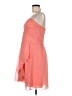 David's Bridal 100% Polyester Orange Cocktail Dress Size 8 - photo 5