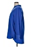 VISION 155 100% Polyester Blue 3/4 Sleeve Blouse Size XL - photo 5