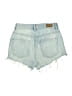 Garage 100% Cotton Blue Denim Shorts Size 0 - photo 2