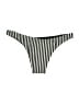 Assorted Brands Stripes Black Swimsuit Bottoms Size M - photo 2