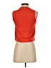 Tibi 100% Cotton Orange Sleeveless Blouse Size 0 - photo 2