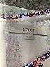 Ann Taylor LOFT Print Gray Casual Dress Size 14 - photo 7