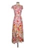 Reiss 100% Polyester Paisley Pink Casual Dress Size 4 - photo 1