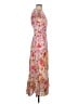 Reiss 100% Polyester Paisley Pink Casual Dress Size 4 - photo 4