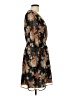 Daniel Rainn 100% Polyester Print Brown Casual Dress Size L - photo 4