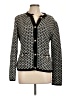 Tahari Polka Dots Black Cardigan Size L - photo 1