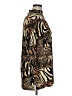 Susan Graver Animal Print Gold 3/4 Sleeve Blouse Size 1X - photo 4