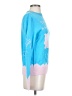 Teddy Fresh Graphic Blue Pullover Sweater Size XS - photo 4