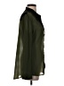 Romeo & Juliet Couture 100% Polyester Color Block Green Long Sleeve Blouse Size S - photo 4