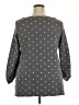 Cynthia Rowley TJX Polka Dots Gray Pullover Sweater Size 2X - photo 2