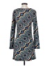 Aryeh Print Blue Casual Dress Size S - photo 2