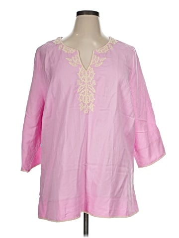 Isaac Mizrahi LIVE! 3/4 Sleeve Blouse (view 1)
