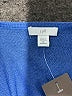 J.Jill Solid Blue Poncho Size 3X - photo 7