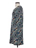 Aryeh Print Blue Casual Dress Size S - photo 5