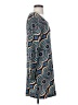 Aryeh Print Blue Casual Dress Size S - photo 4