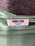 Double Zero 100% Polyester Solid Green Faux Leather Skirt Size M - photo 4