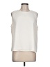 Banana Republic 100% Polyester Ivory Sleeveless Blouse Size L - photo 1