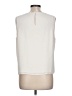 Banana Republic 100% Polyester Ivory Sleeveless Blouse Size L - photo 2