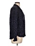 Gap 100% Viscose Polka Dots Black Long Sleeve Blouse Size L - photo 4