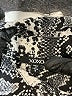XOXO 100% Polyester Animal Print Silver Long Sleeve Blouse Size S - photo 7