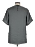 Universal Standard 100% Polyester Gray Short Sleeve Blouse Size 6 - 8 - photo 2