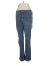 Liz Claiborne Chevron-herringbone Blue Jeans Size 4 (petite) - photo 1