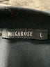 Mikarose Solid Black Formal Skirt Size L - photo 4