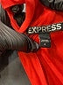 Express 100% Polyester Solid Orange Cocktail Dress Size 4 - photo 7