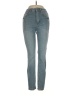 Zara Hearts Blue Jeans Size 4 - photo 1