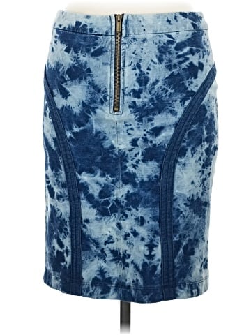 BCBGMAXAZRIA Denim Skirt (view 2)