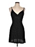MaxRave 100% Rayon Polka Dots Black Cocktail Dress Size L - photo 1