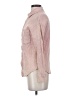 Le Lis 100% Cotton Tweed Pink Long Sleeve Button-Down Shirt Size XS - photo 5