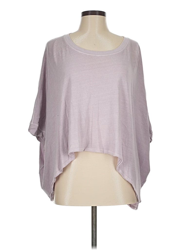 Pre-owned We The Free 3/4 Sleeve T-shirt In Purple