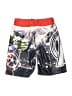 P.S. From Aeropostale 100% Polyester Silver Board Shorts Size 7 - photo 2