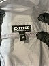Express Gray Long Sleeve Button-Down Shirt Size M - photo 7