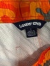 Lands' End 100% Polyester Camo Orange Board Shorts Size 8 - photo 3