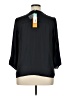 Collective Concepts 100% Polyester Black 3/4 Sleeve Blouse Size XL - photo 2