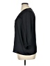 Collective Concepts 100% Polyester Black 3/4 Sleeve Blouse Size XL - photo 5