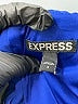 Express 100% Polyester Solid Blue Cocktail Dress Size 4 - photo 7