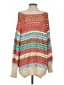 mavi Color Block Tan Pullover Sweater Size S - photo 2
