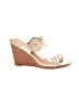 Jack Rogers 100% Leather Ivory Wedges Size 7 1/2 - photo 1